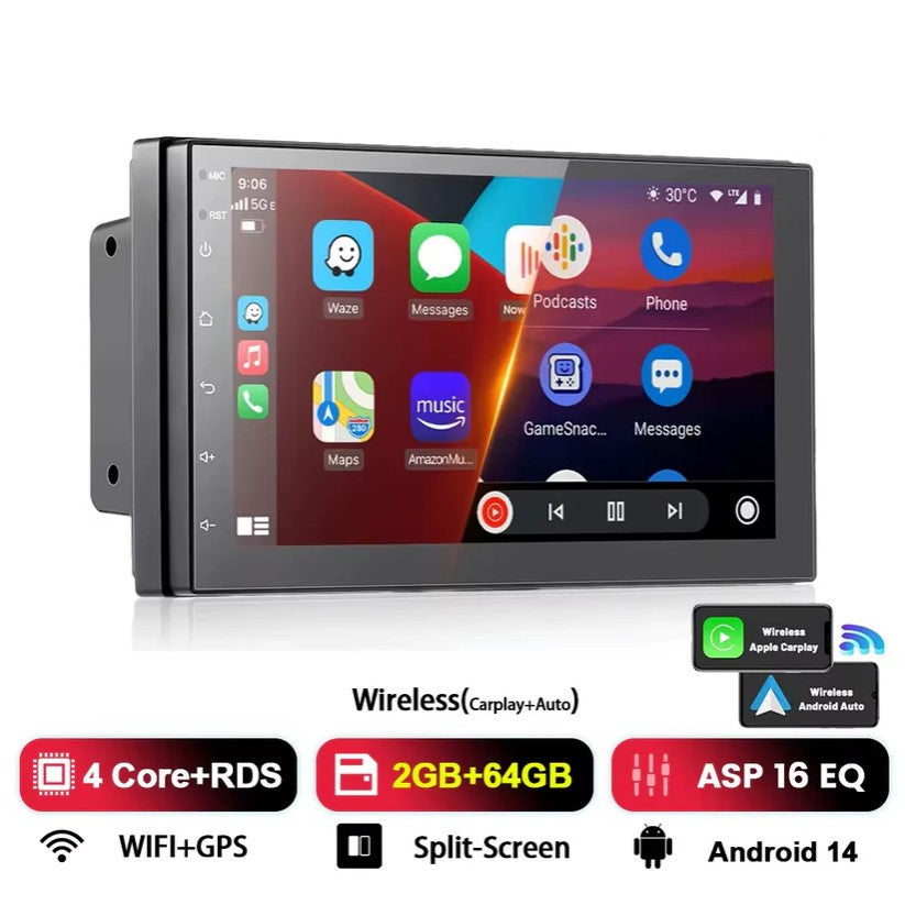 Android 13 Carplay Android Auto 308 T9 2013 à 2021