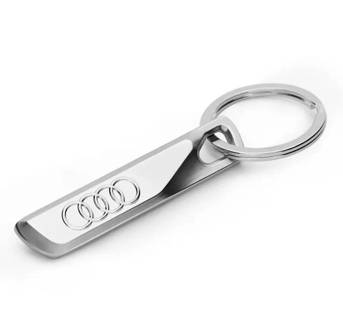 Porte-clés  de voiture en cuir Audi