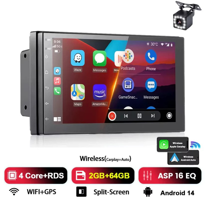 Android 13 Carplay Android Auto 308 T9 2013 à 2021