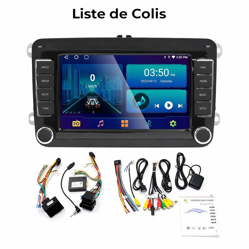 Android 13 Carplay Android Auto VW Passat MK5 MK6 Jetta Golf Tiguan