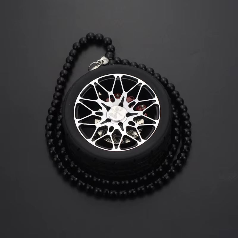Pendentif décoration auto pour roue de voiture porte-clés Rétroviseur