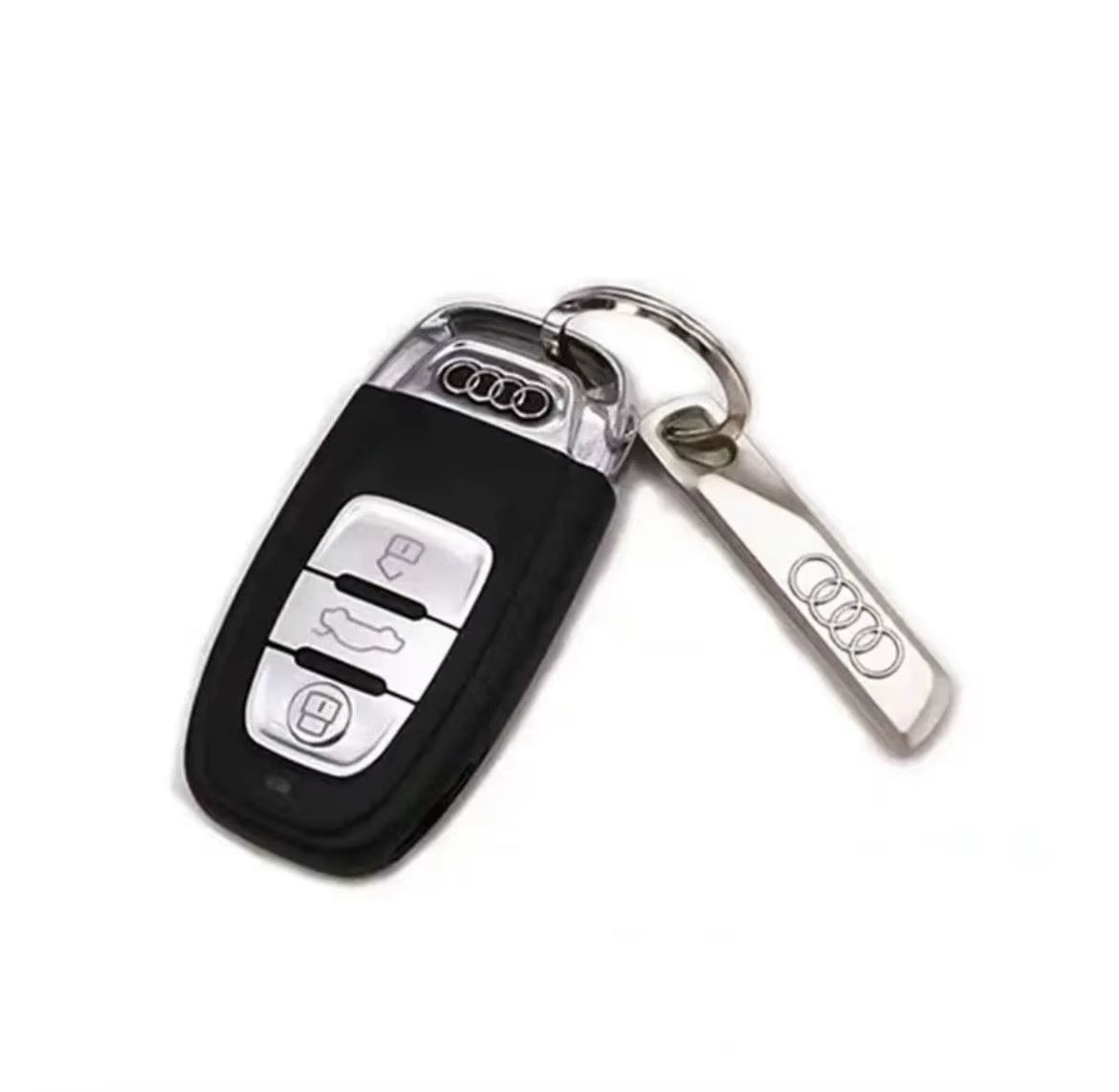Porte-clés  de voiture en cuir Audi