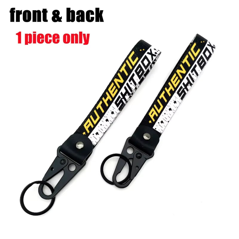 Porte-clés JDM Racing Culture Pendentif pour voiture ou moto 